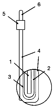 Corrosion-resistant all-solid electrode for detecting marine electric field and preparation method thereof