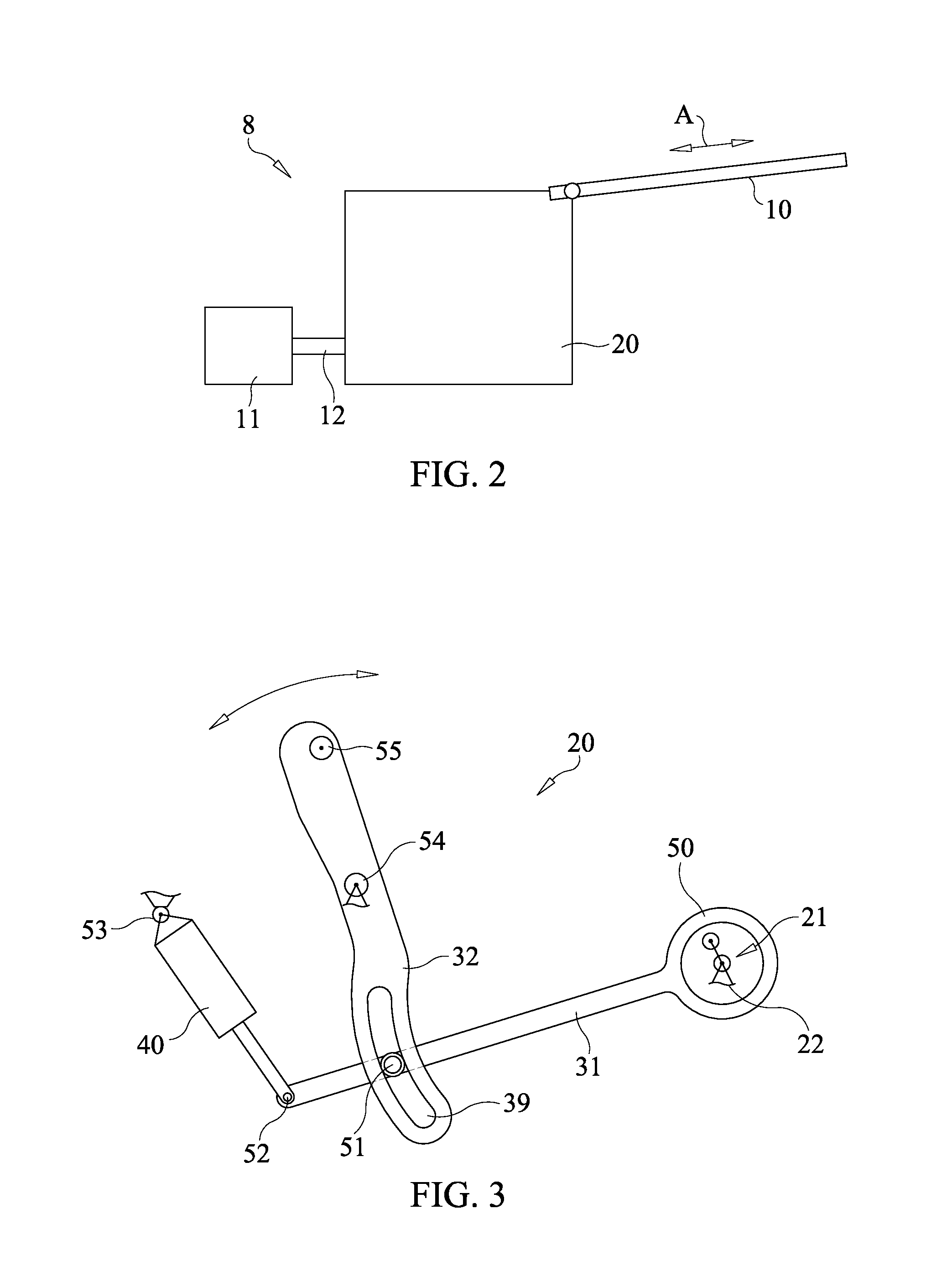 Combine harvester with variable stroke cleaning shoe