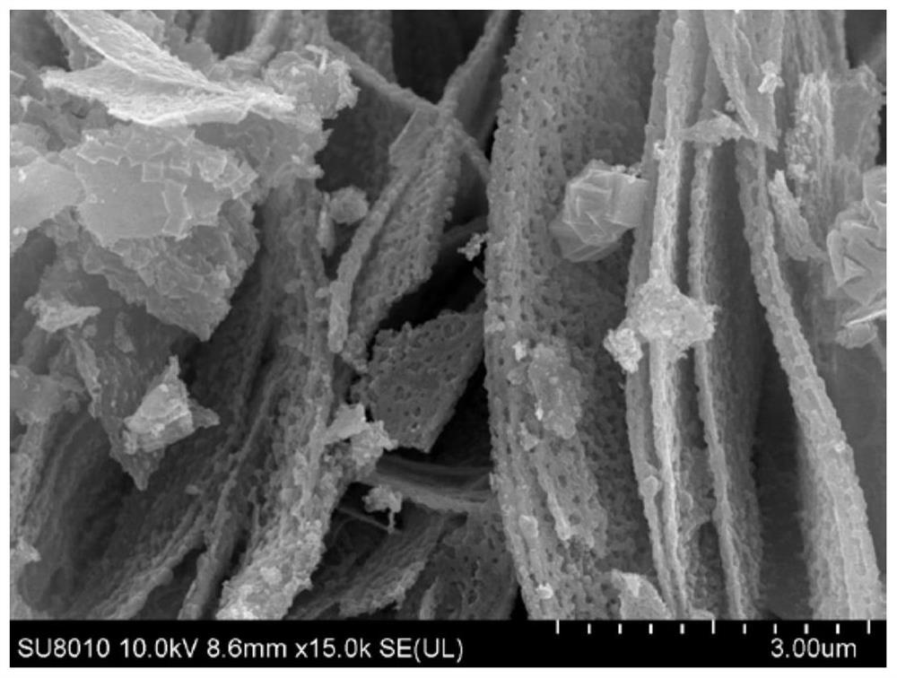 A kind of bimetallic organic framework nanoflower and its derivatives as well as preparation method and application