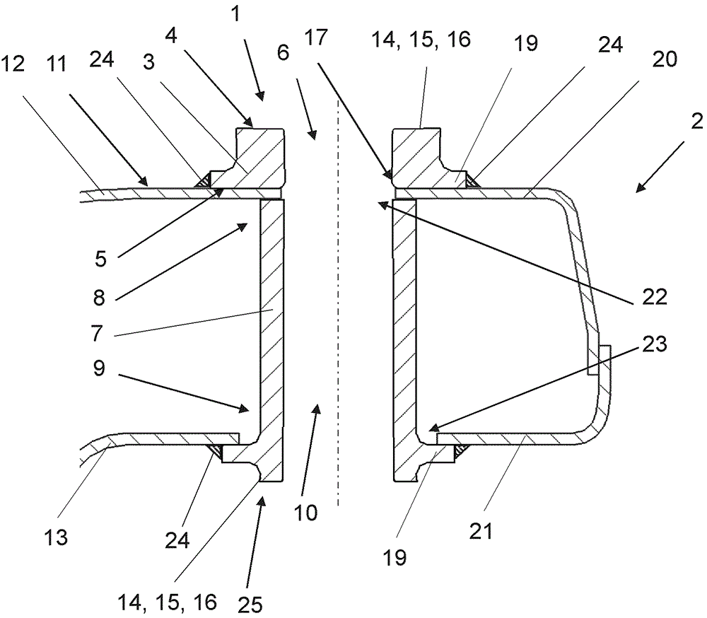 Fastening System And Axle Subframe