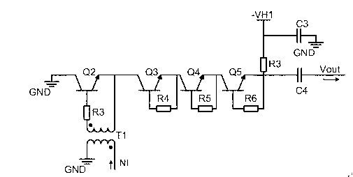 Low-shake nanosecond high voltage pulse driving power supply