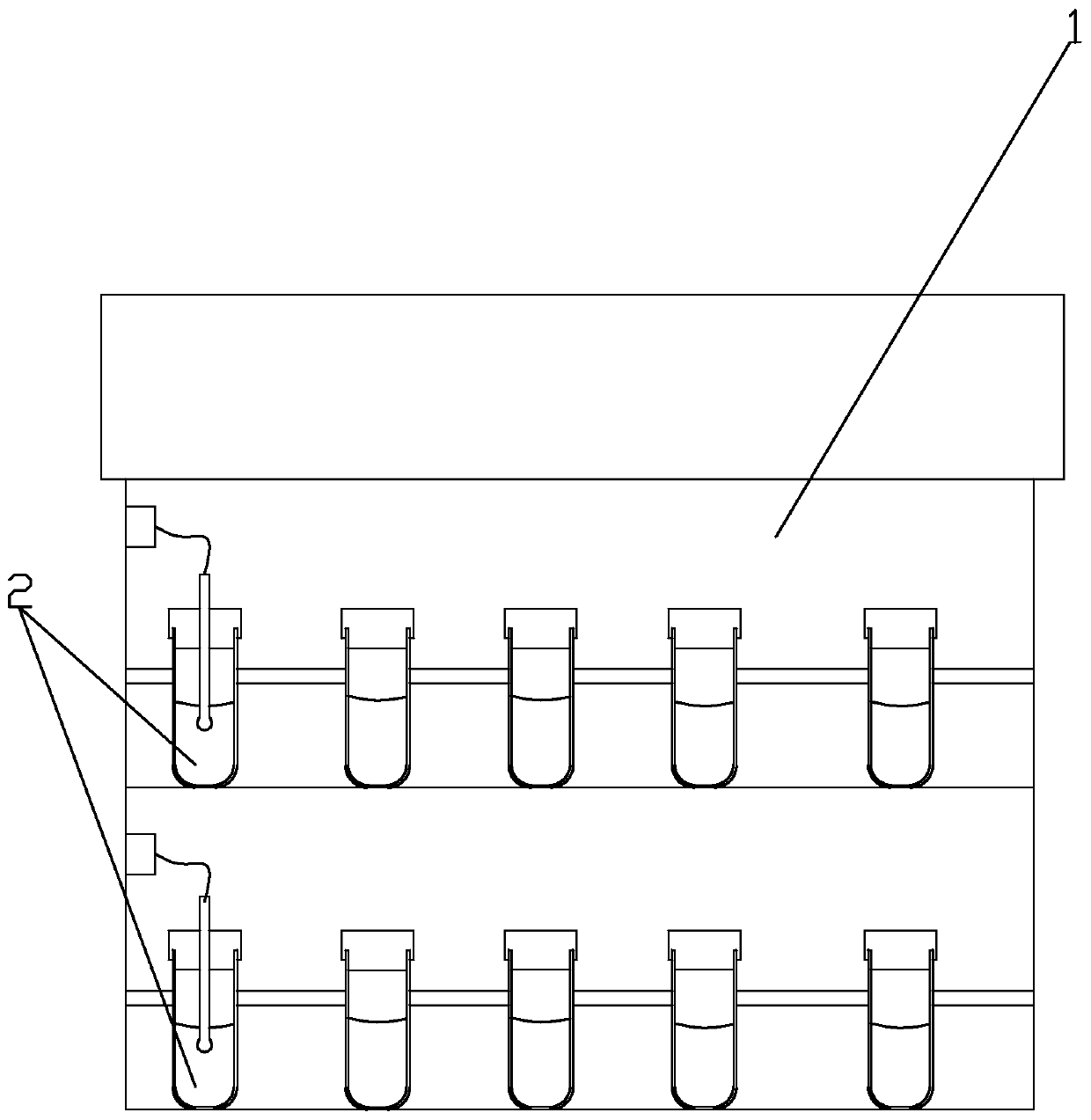 Method and device for accurately measuring actual temperature of vaccine