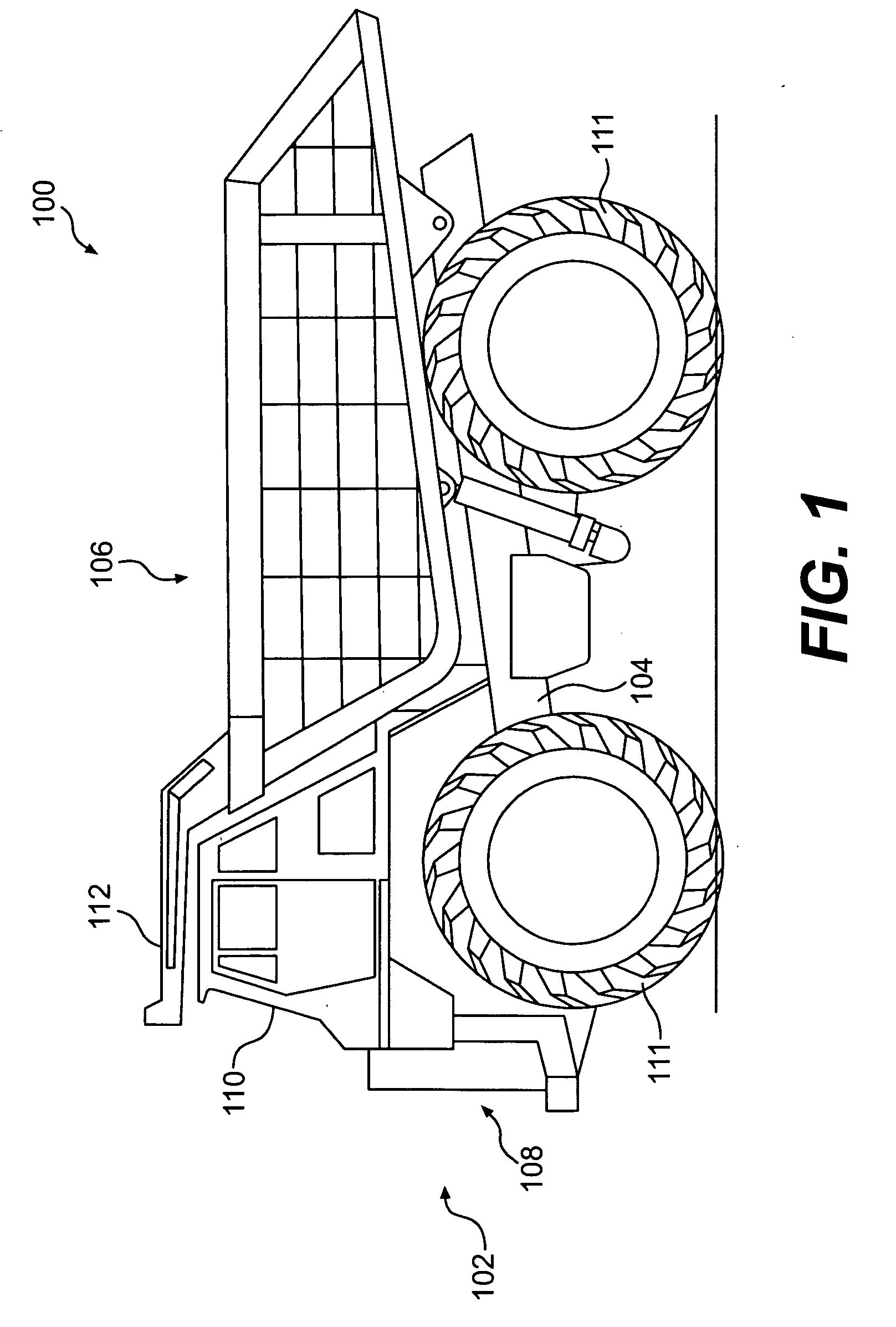 Control system for a load-carrying vehicle
