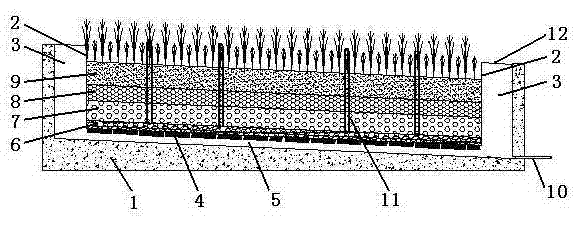 System for carrying out collection, purification and utilization on rainwater on road surfaces