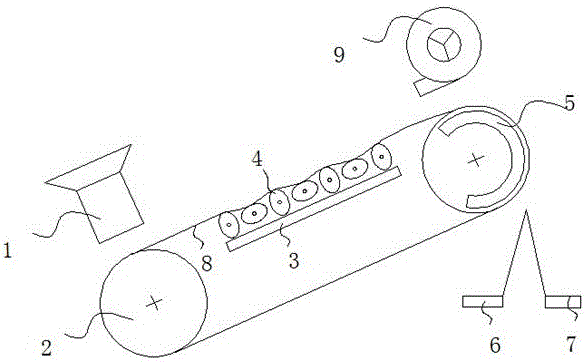 Efficient magnetic separation mechanism