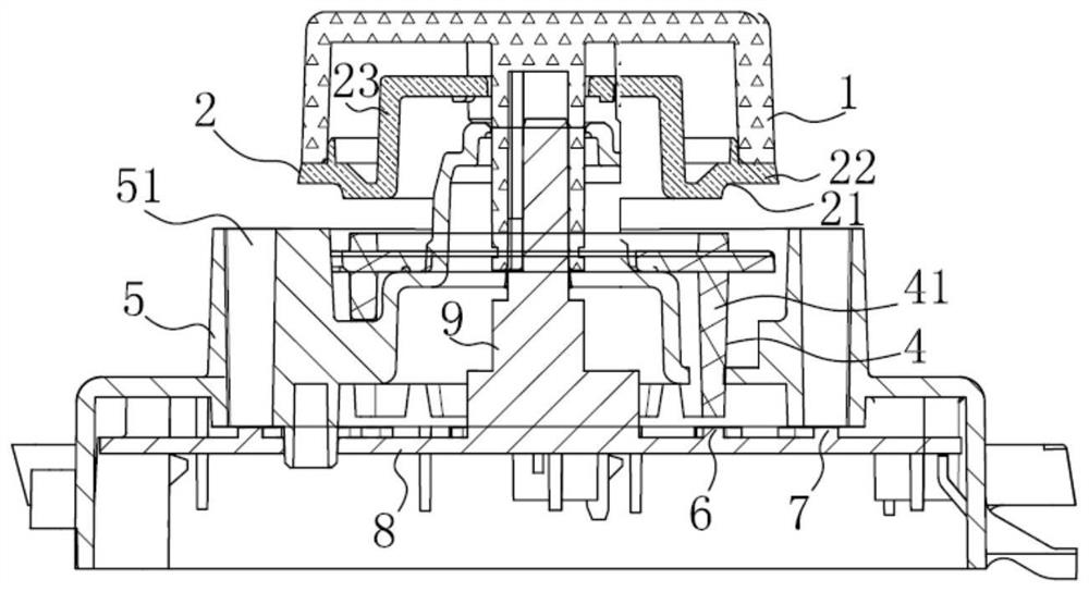 Knob assembly and washing machine