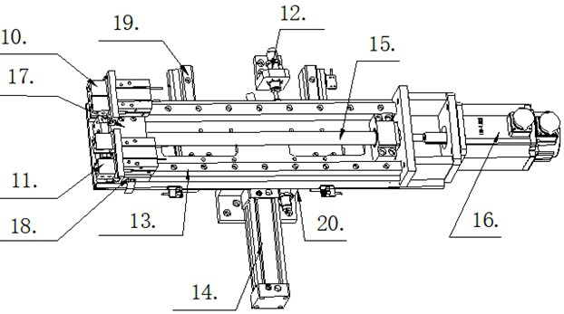 Full-automatic groove broacher for variable damping gas spring cylinder barrel