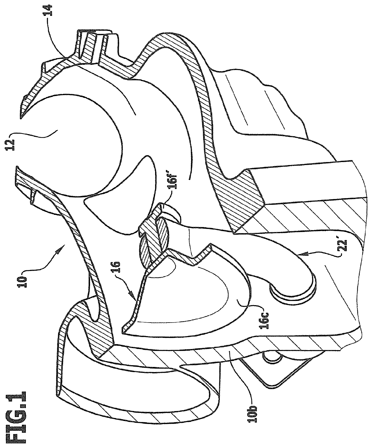 Valve device for a turbocharger