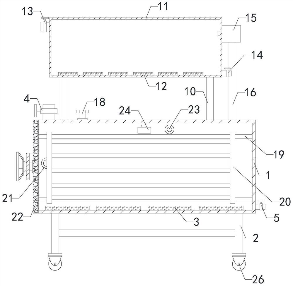 Double-layer water bath type high-temperature and high-pressure conditioning sterilization pot