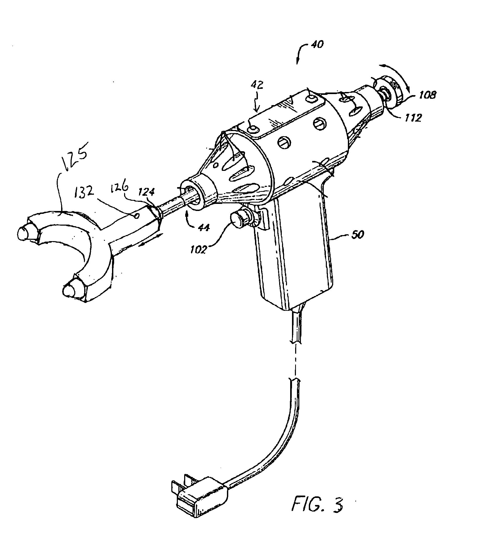 Chiropractic adjustor apparatus with rotation hub