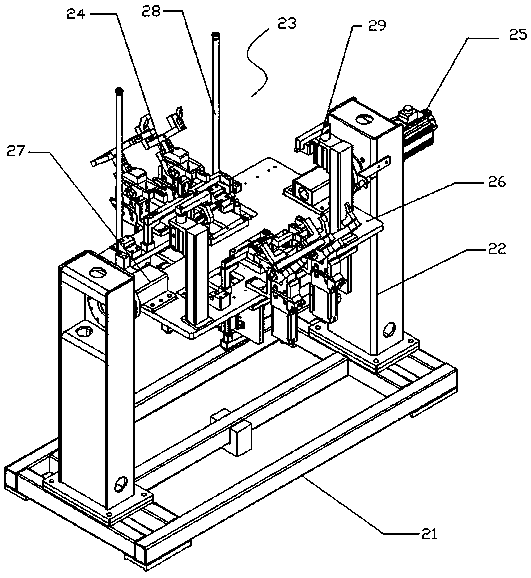 An automatic assembly system for electric mechanism of isolating switch