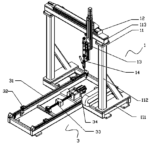 An automatic assembly system for electric mechanism of isolating switch