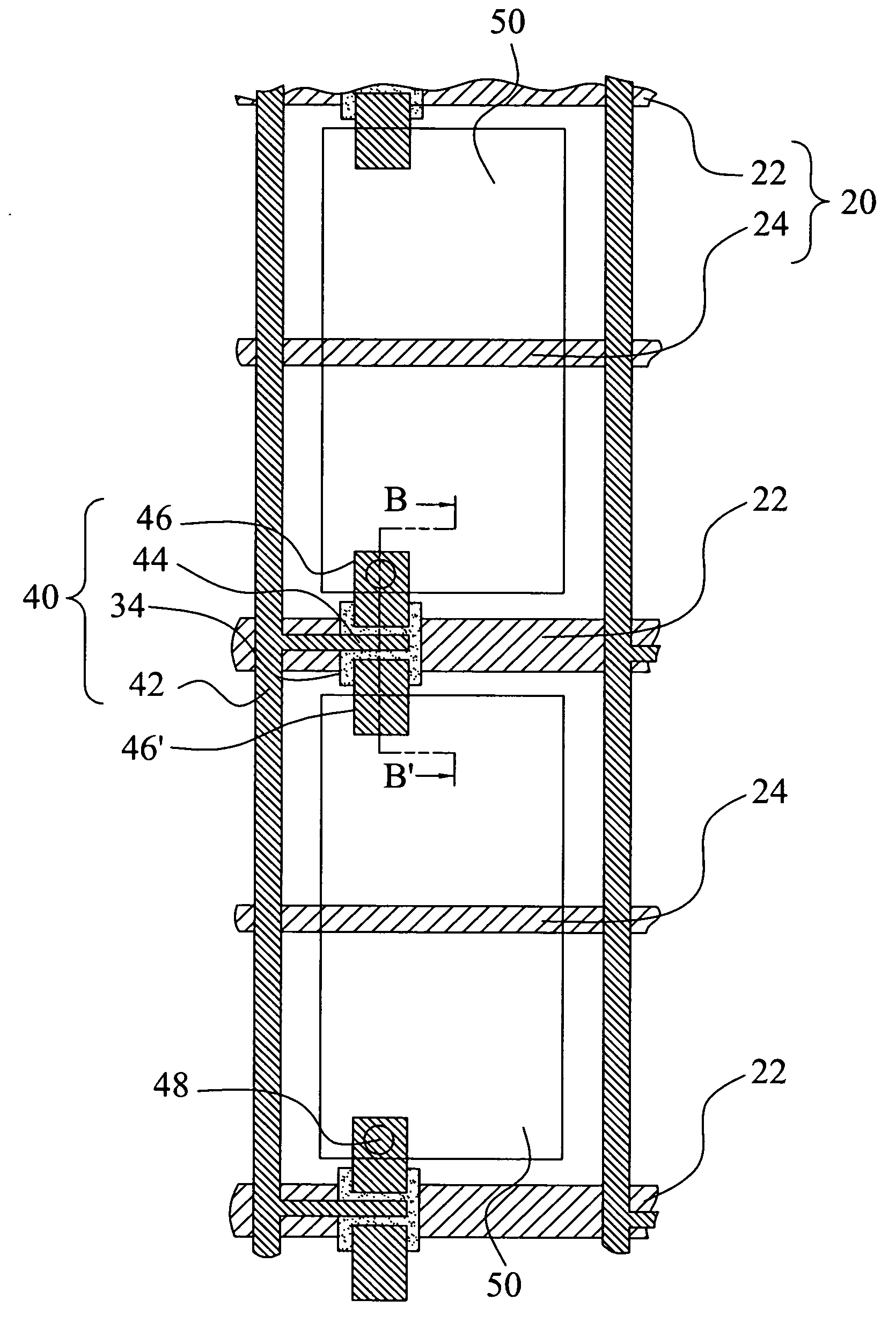 Thin film transistor array substrate and repair method thereof
