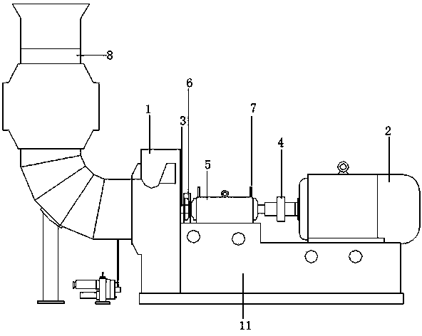 Air blower facilitating heat dissipation