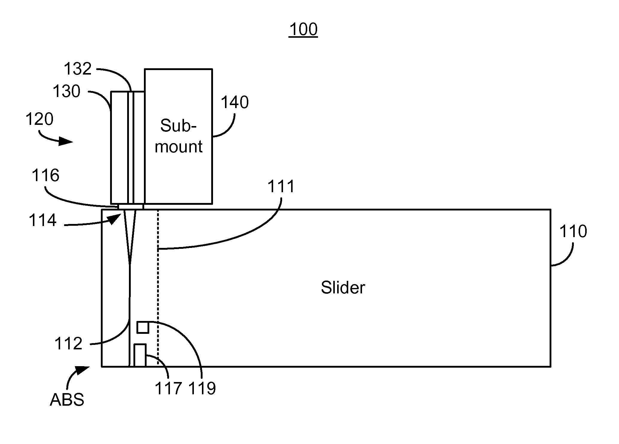 Method and system for improving laser alignment and optical transmission efficiency of an energy assisted magnetic recording head
