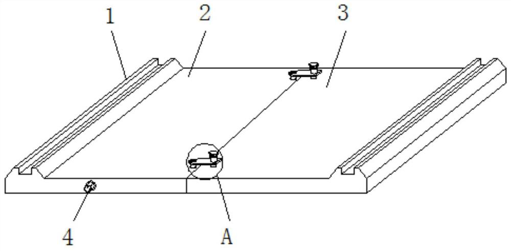 An assembled polyurethane roof panel that can reflect light and is easy to install and fix