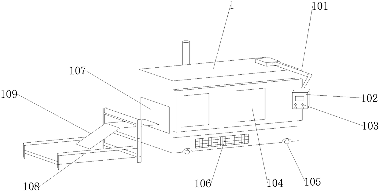 Molding device used for fiberglass products