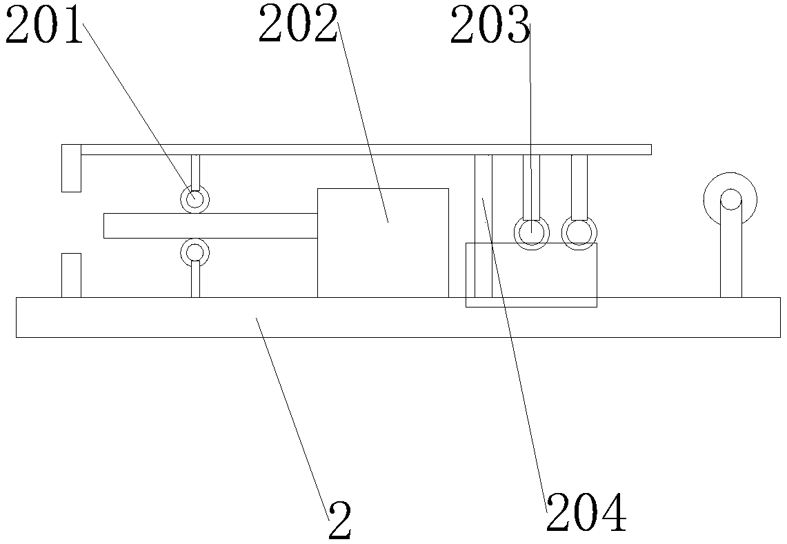 Molding device used for fiberglass products