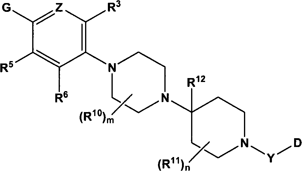 Heterocyclic substituted piperazine compounds with CXCR3 antagonist activity