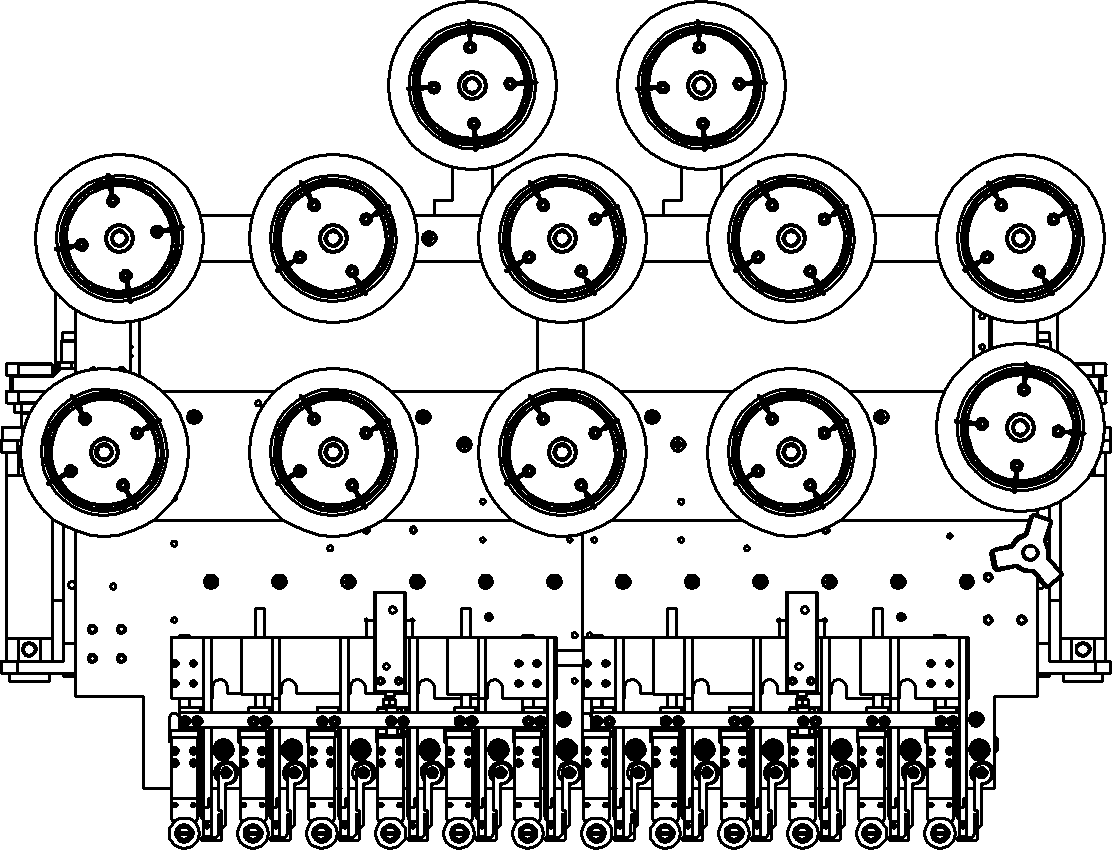 Automatic rubber-coating device installed on automatic coil winding machine