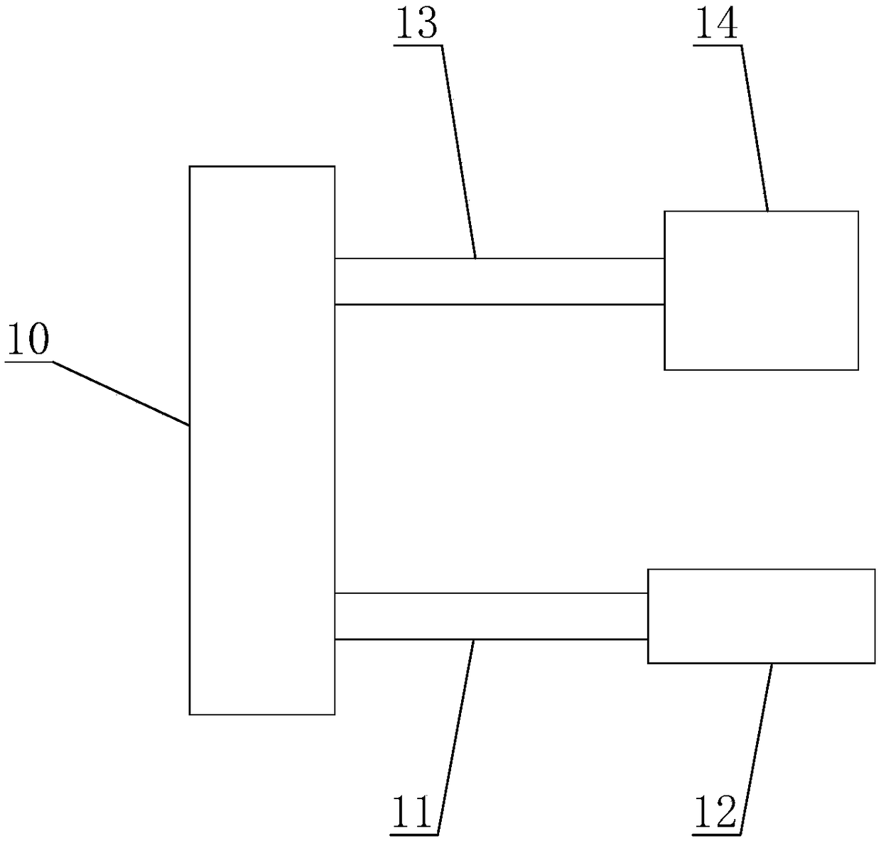 A laboratory electrolysis salt water device