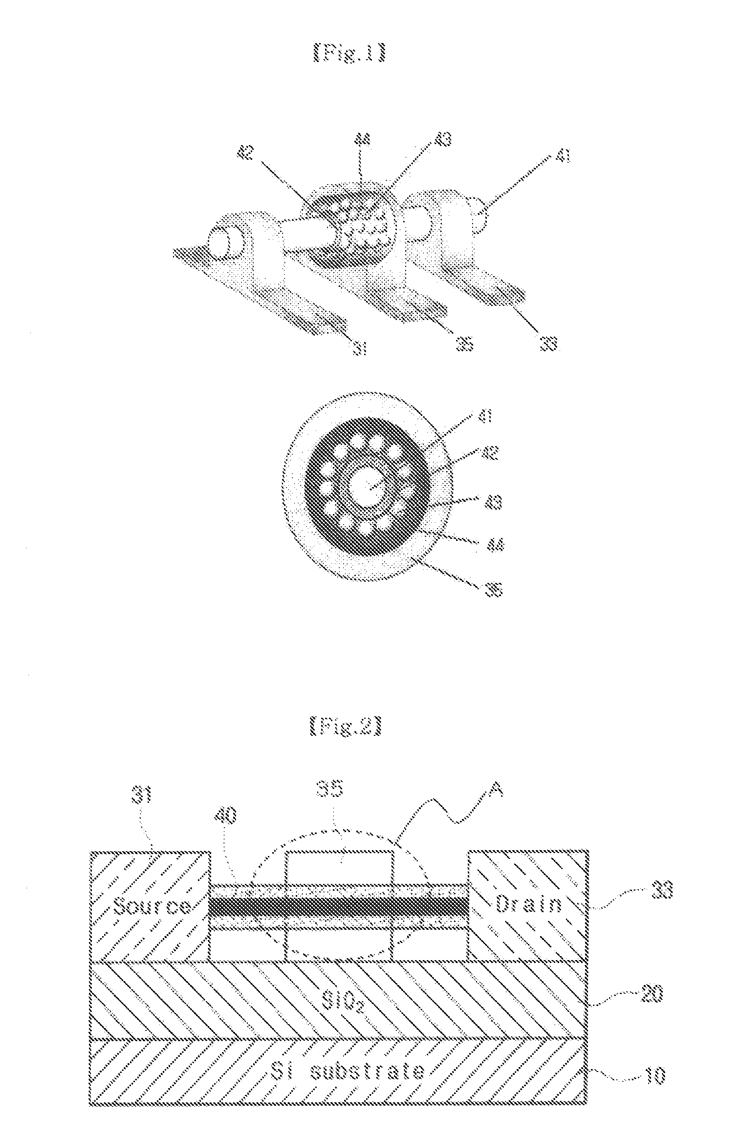 Nonvolatile memory electronic device including nanowire channel and nanoparticle-floating gate nodes and a method for fabricating the same