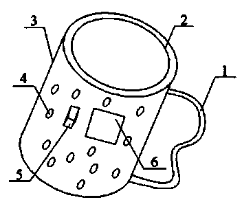 Adjustable-temperature cup