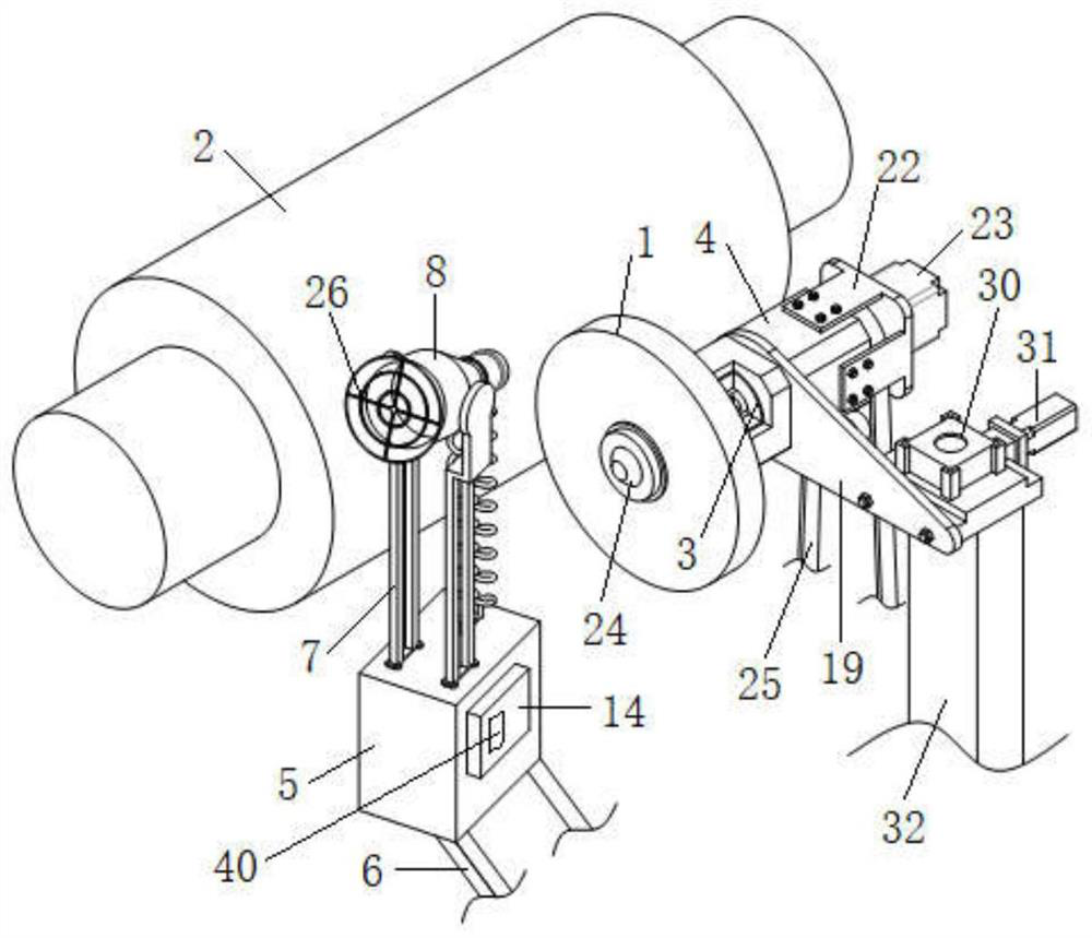 A dual-circular grinding system with ultrasonic assisted vaporization and cooling with fog cannon