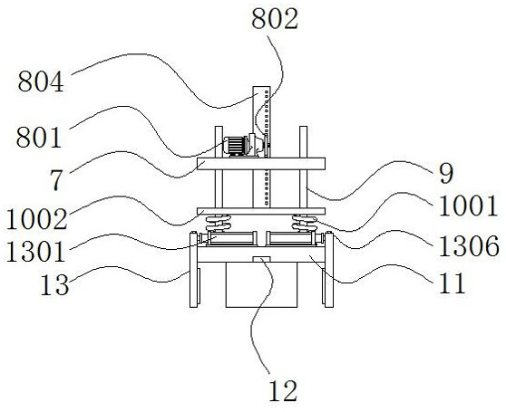 Pressing device used for automatic packing machine