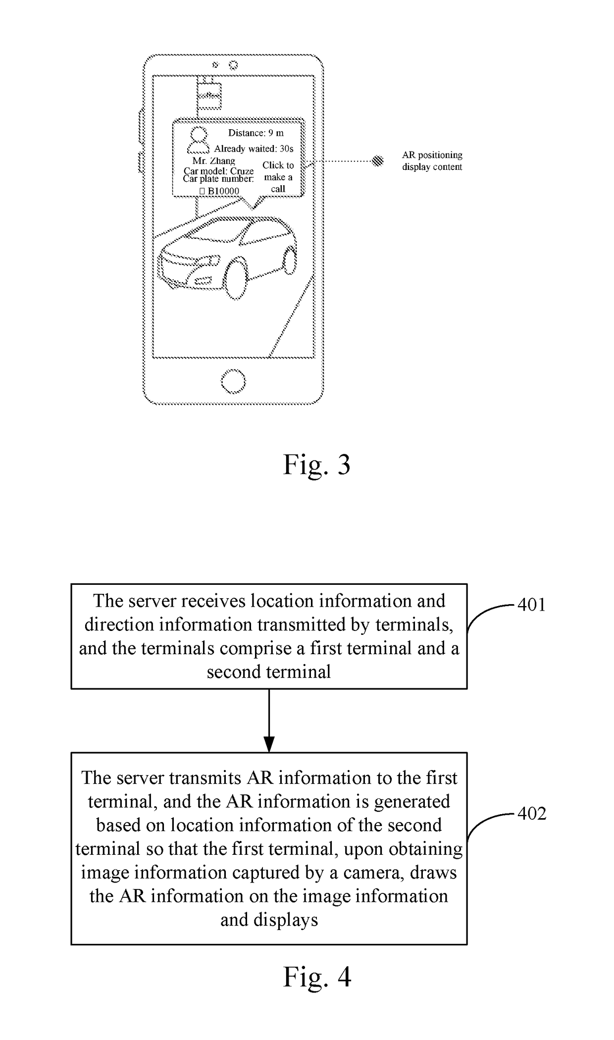 Augmented Reality Positioning Method and Apparatus for Location-Based Service LBS