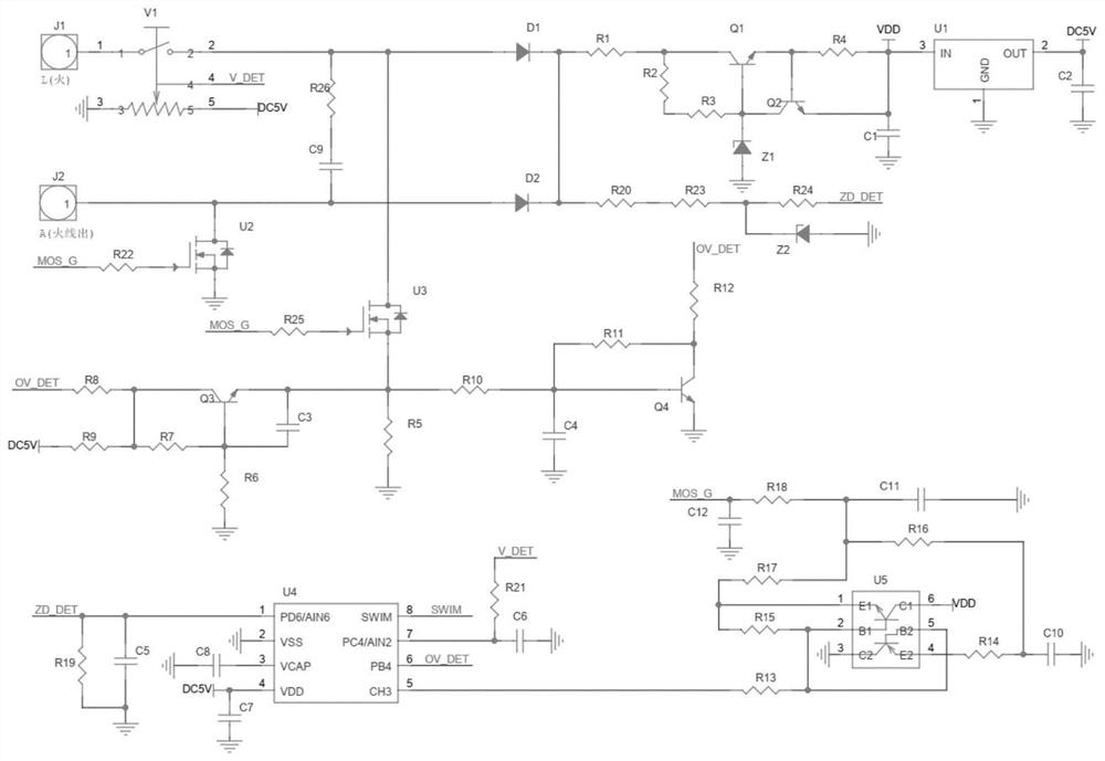 Leading and lagging edge phase cutting automatic switching voltage ...