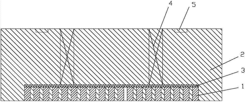 Method for producing wear-resistant composite lining plate