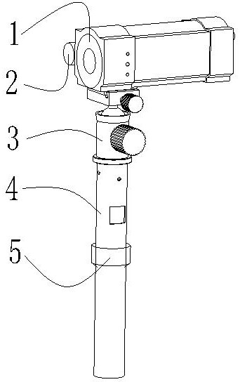 Thermal imaging body temperature intelligent monitoring system with built-in infrared calibrator