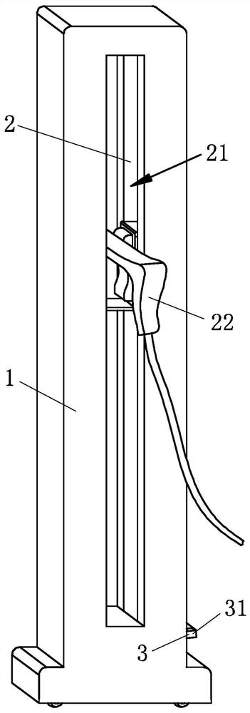 Thermal insulation stone-like paint spraying device for old community transformation