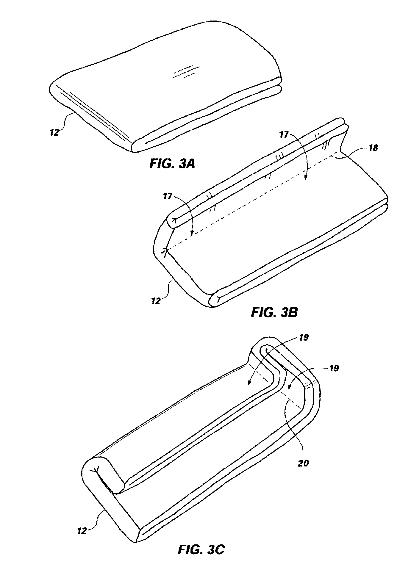 Indicia of folded diaper viewable through encasement