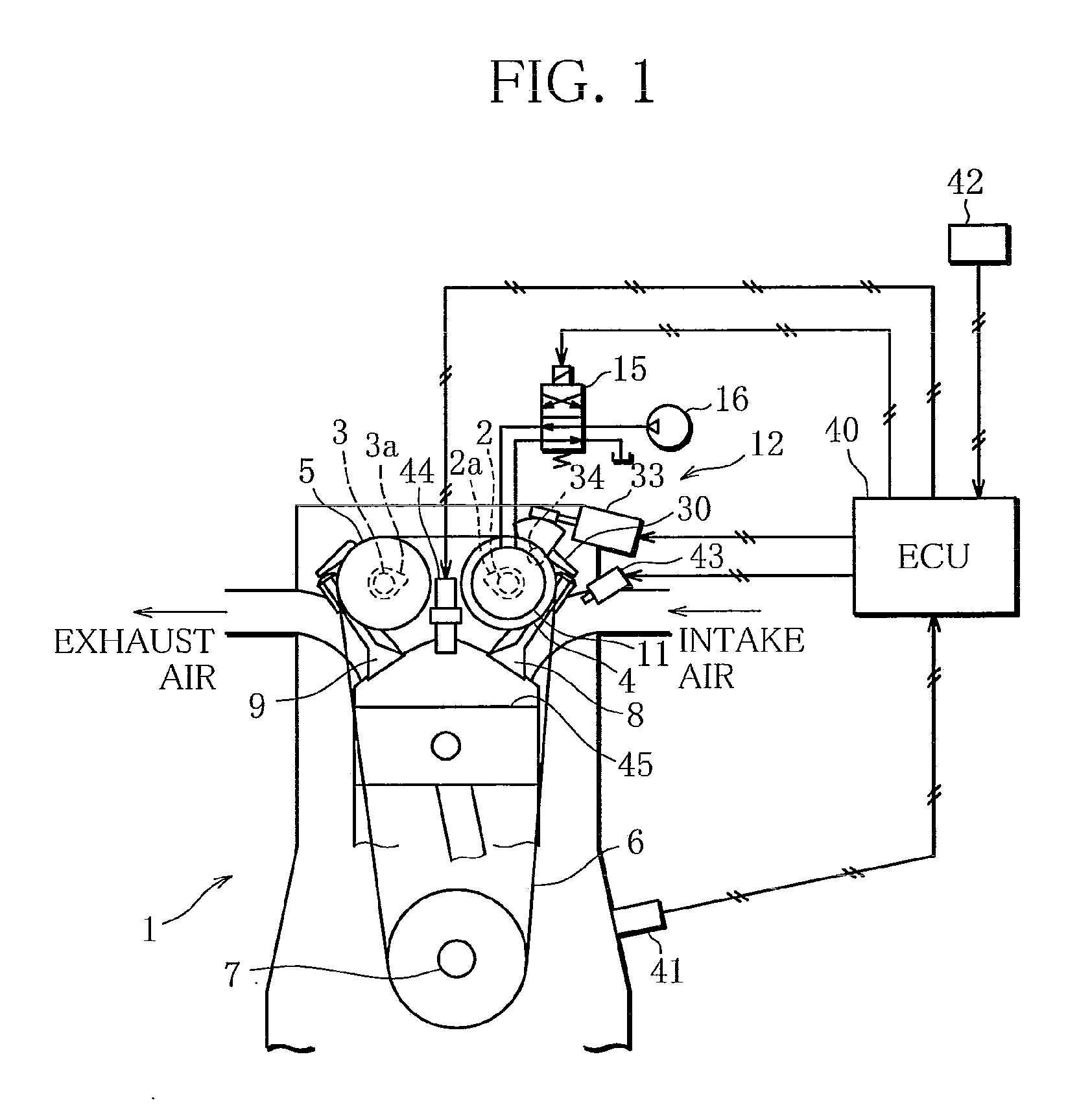 Variable valve gear for internal combustion engine