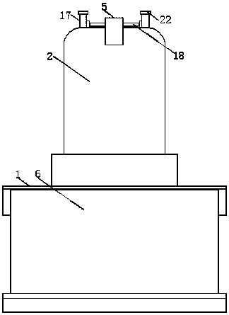 Anti-explosion anti-freezing flat-plate single-machine water heater for plateau regions