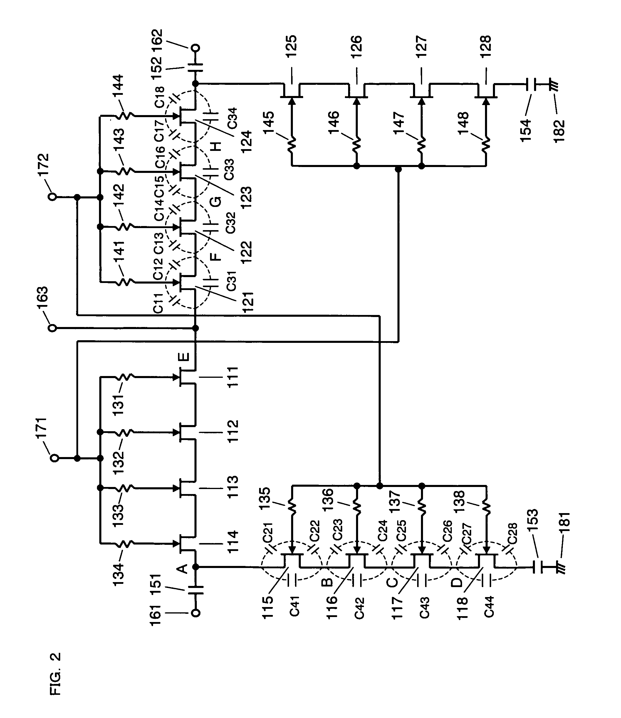 Radio-frequency switch circuit and semiconductor device