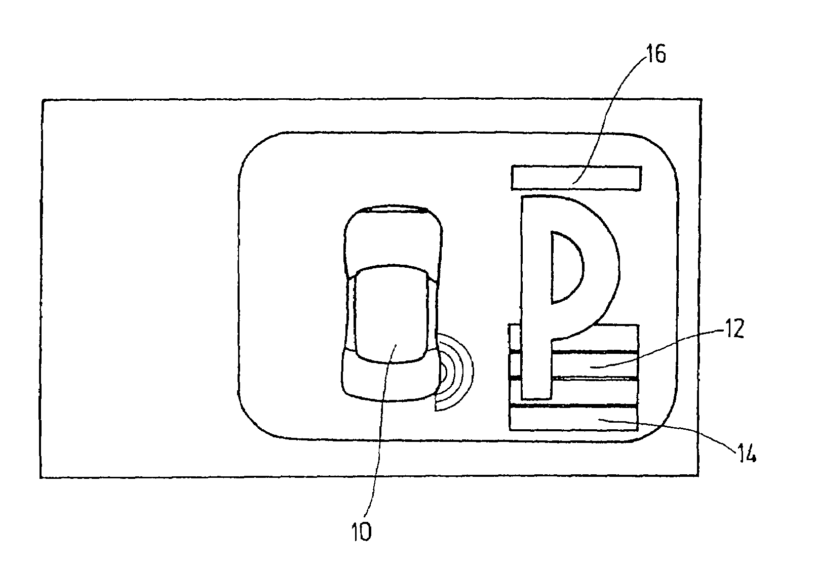 Method for providing information for parallel parking of a vehicle