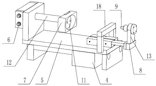 Special-shaped glass bottle double-sided brand offset printing device