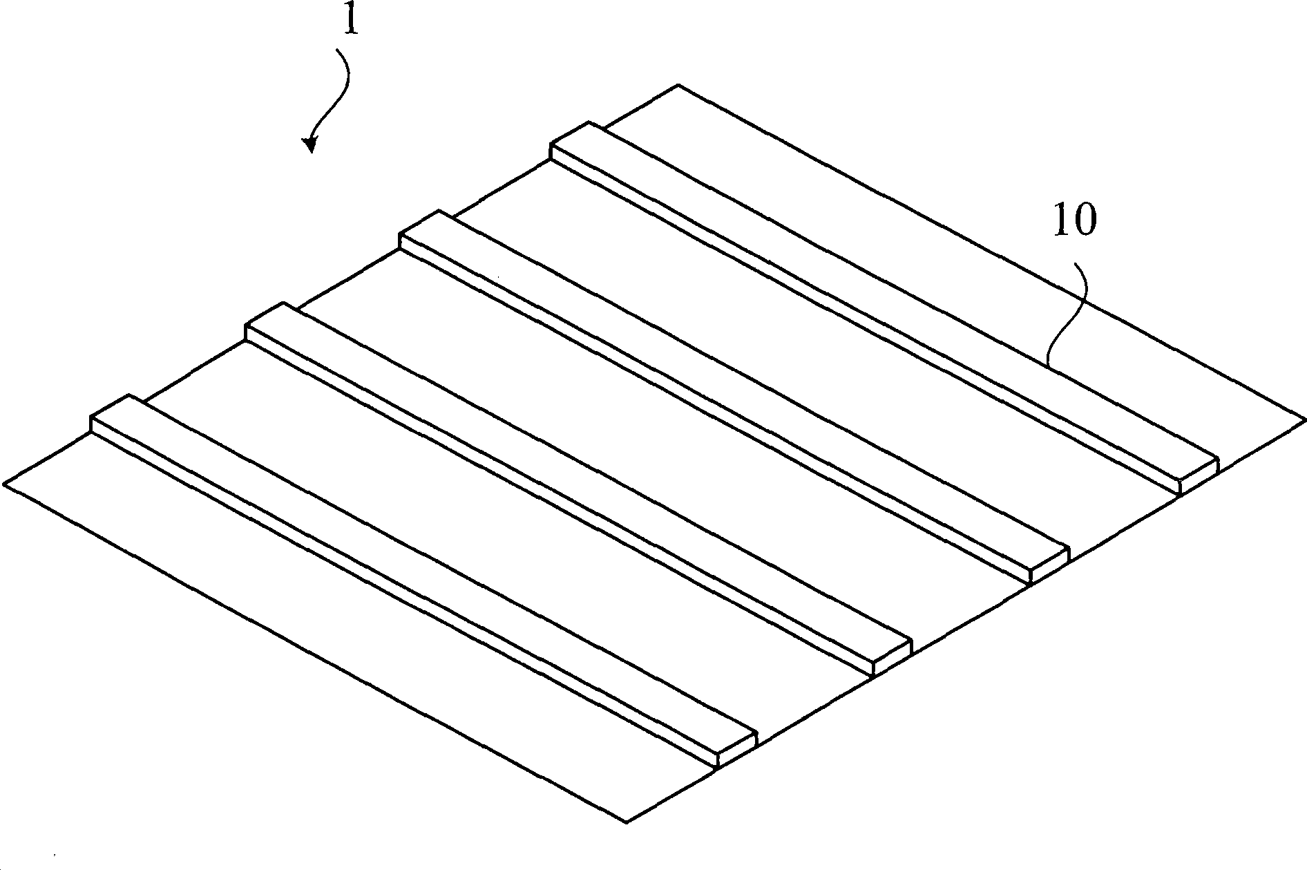 Conducting wire frame and method for manufacturing same