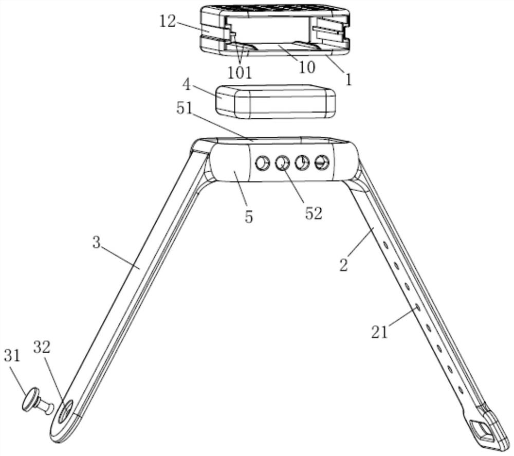 Wrist type degerming device