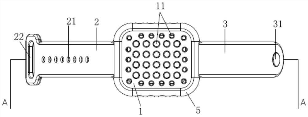 Wrist type degerming device