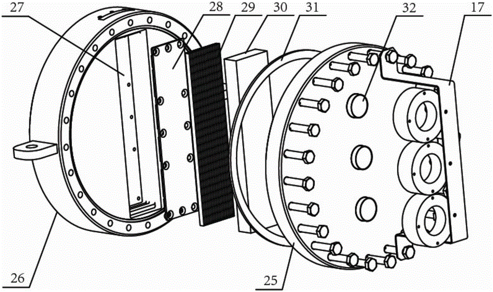 Object-oriented low-temperature condensation visualization experiment device