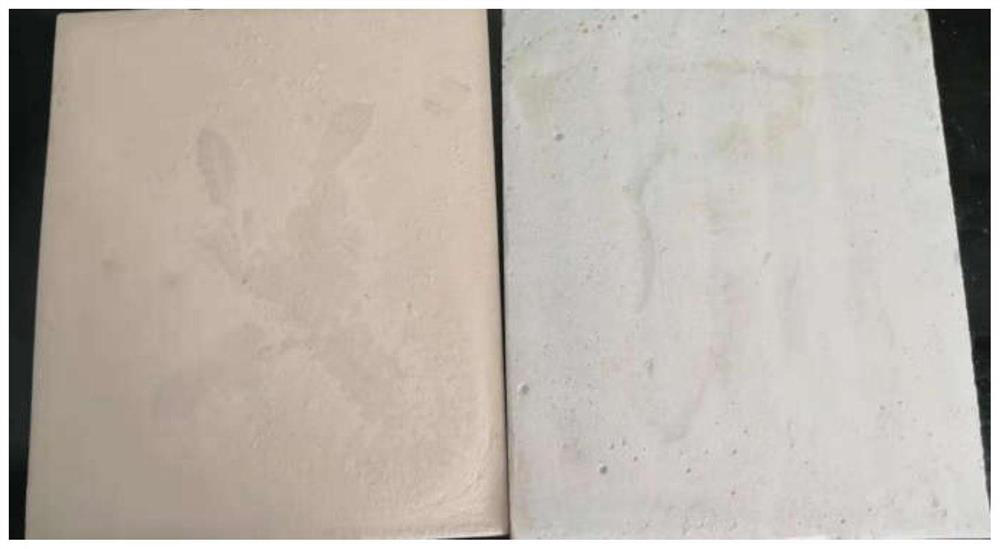A kind of discoloration gypsum board and preparation method thereof