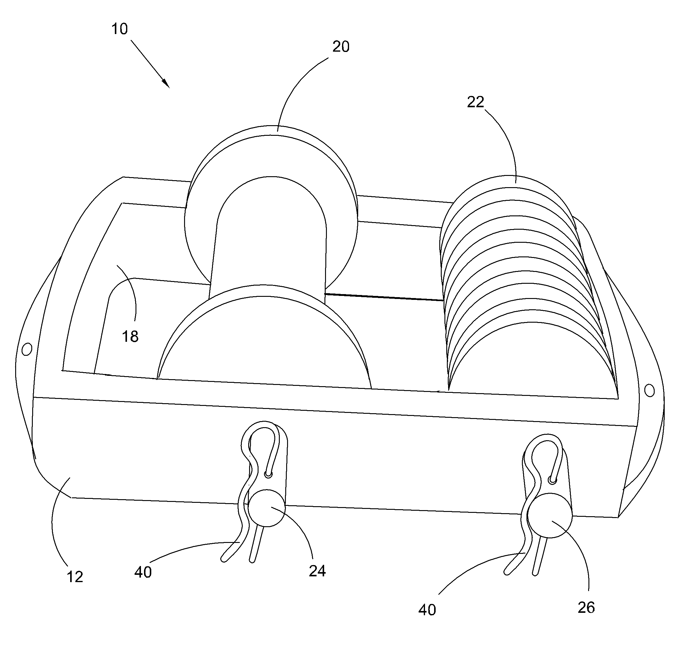 Wire guiding device