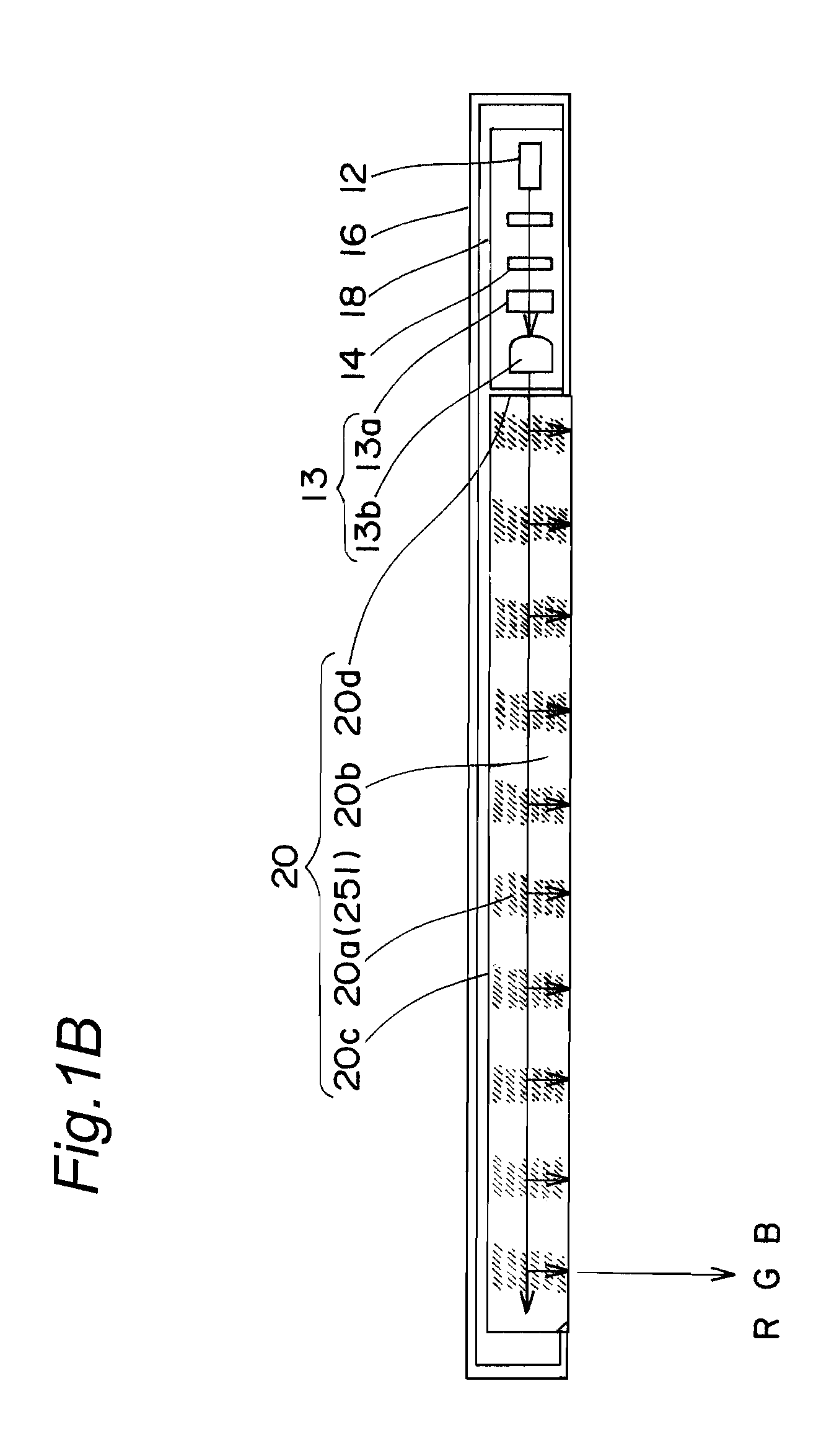 Planar lighting and LCD device with a laser light source emitting a linearly-polarized laser beam, optical member to parallelize the beam and a plate-shaped light guide for emitting part of the beam