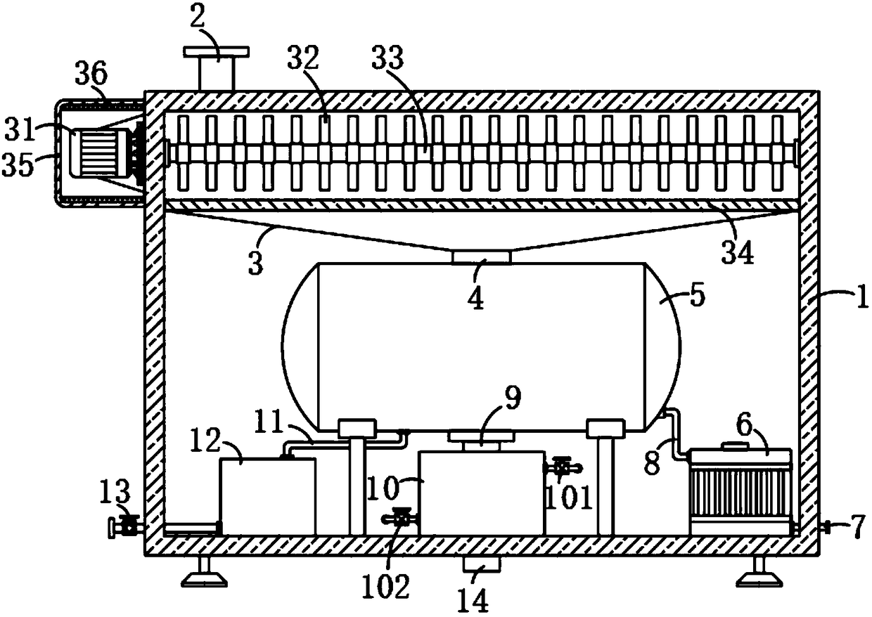 MVR-based sludge drying device