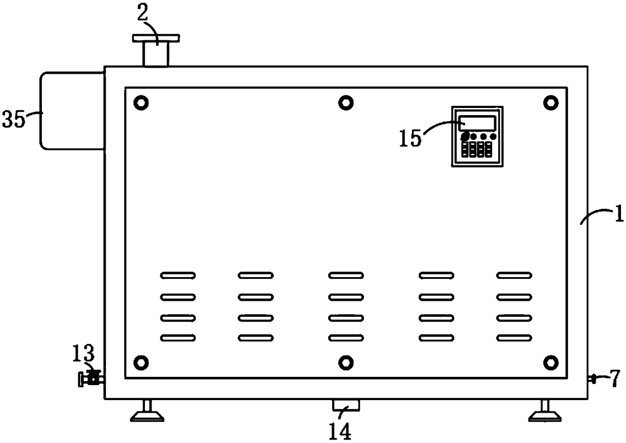 MVR-based sludge drying device