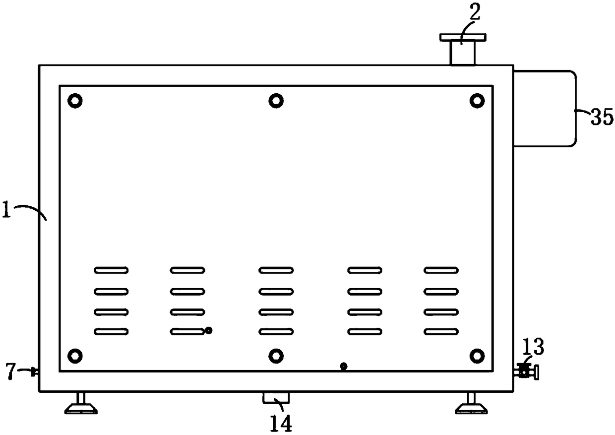 MVR-based sludge drying device